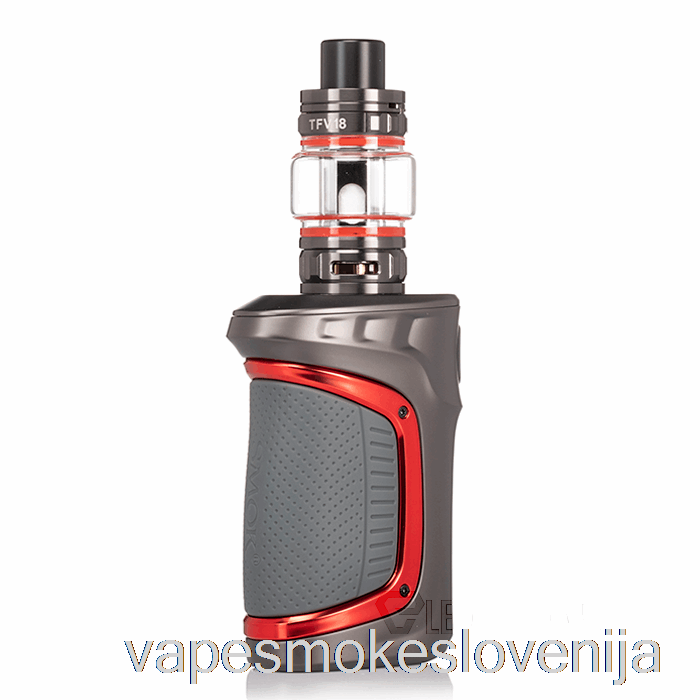 Vape Za Enkratno Uporabo Smok Mag-18 230w Začetni Komplet Sivo Rdeč